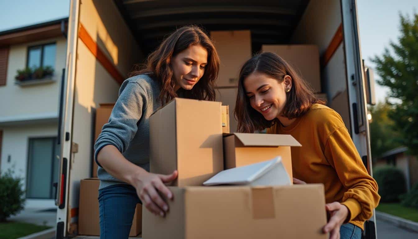 Illustration: Pourquoi opter pour un déménagement par conteneur est avantageux