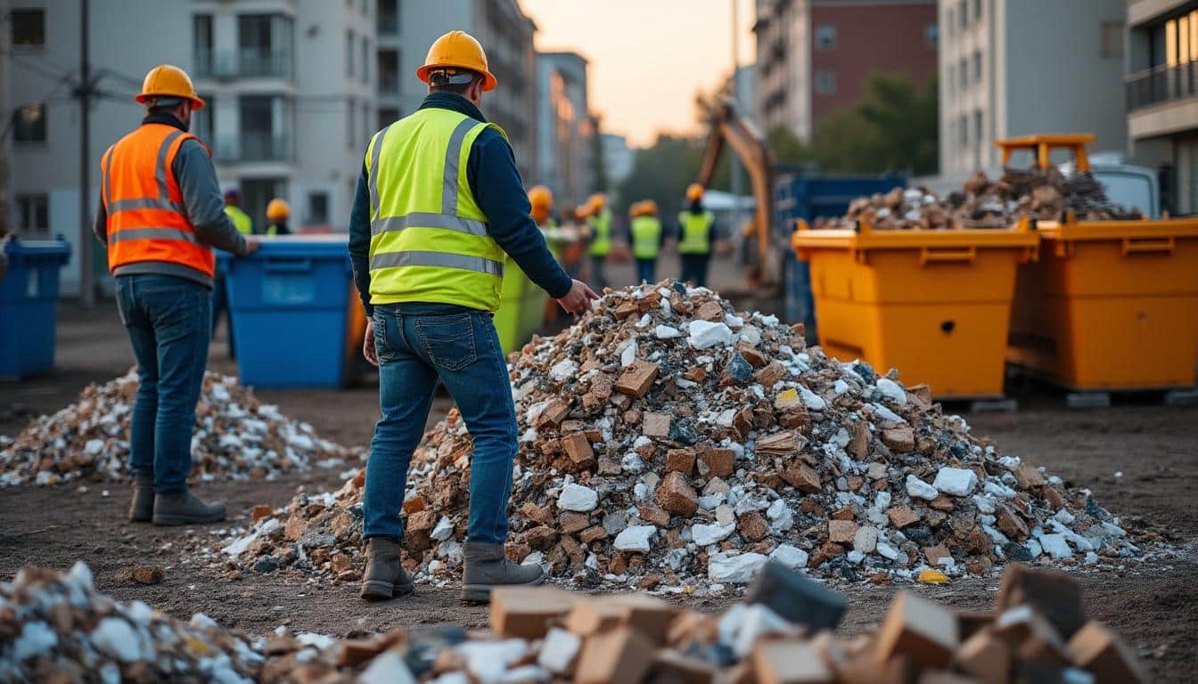 Illustration: Comprendre les enjeux majeurs de la gestion des déchets dans le secteur du BTP