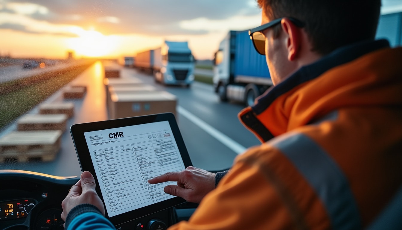 Illustration: Comprendre la définition et le rôle de la CMR dans le transport international