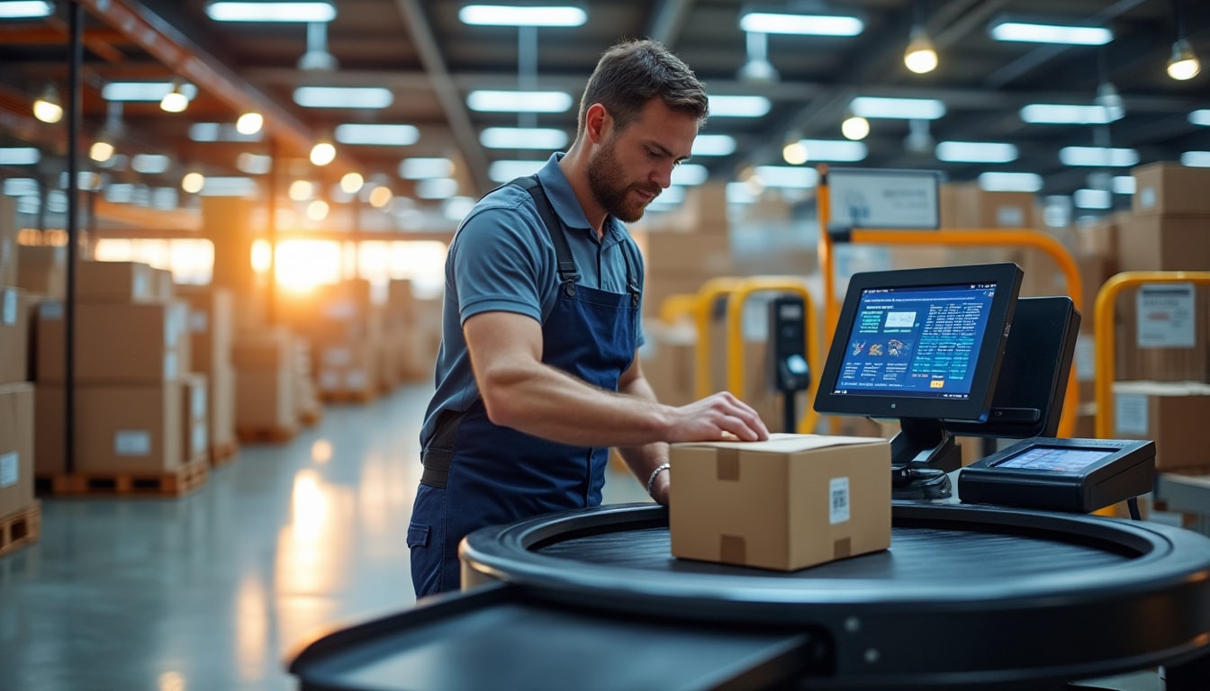 Illustration: Comprendre le statut d’un colis durant son parcours logistique