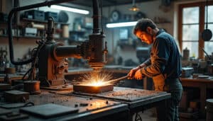 Perceuse à colonne fraiseuse : guide complet pour un atelier polyvalent