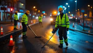 Travaux de nuit : cadre légal, sécurité et organisation efficace