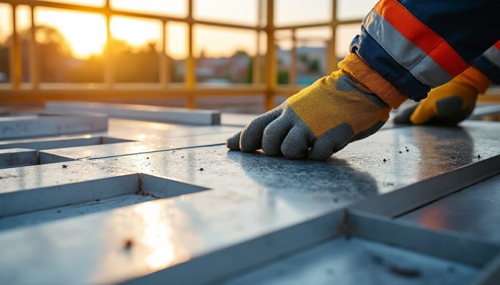 Espacement des chevrons pour une toiture bac acier solide et durable