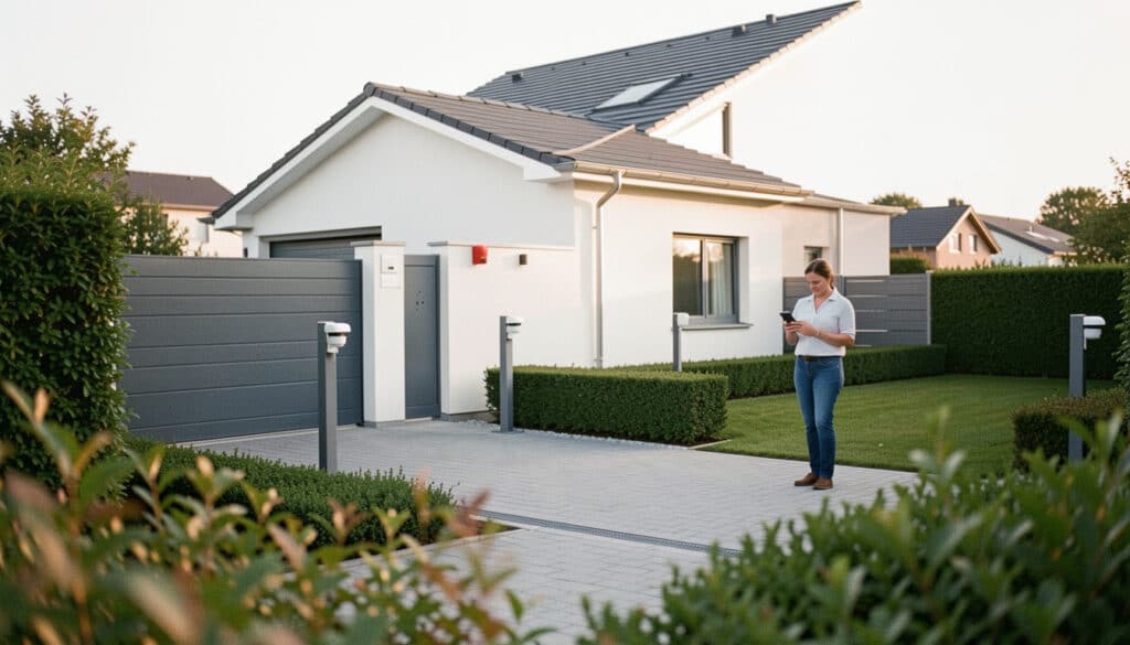 Kit d’alarme périmétrique extérieure pour la maison