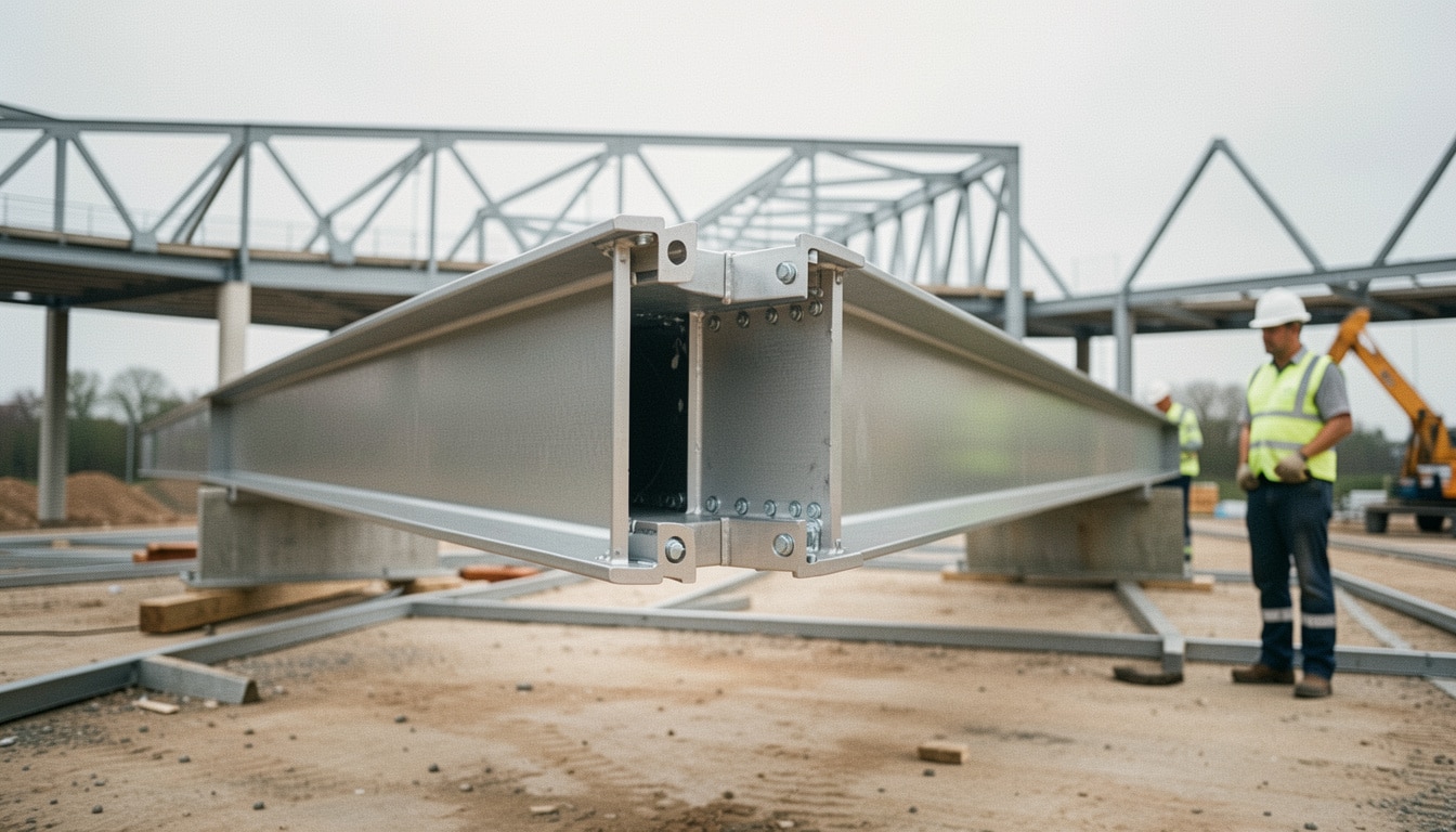 Poutre-caisson en acier : usages, atouts et limites