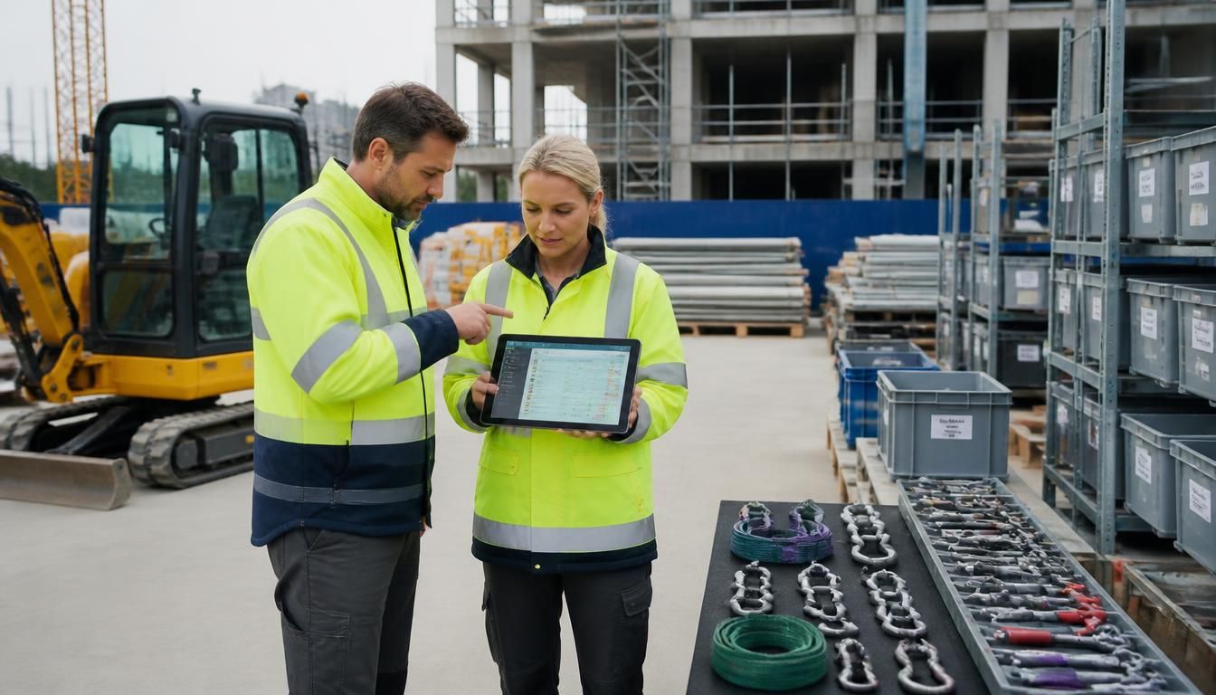Logiciel de gestion du matériel de chantier efficace