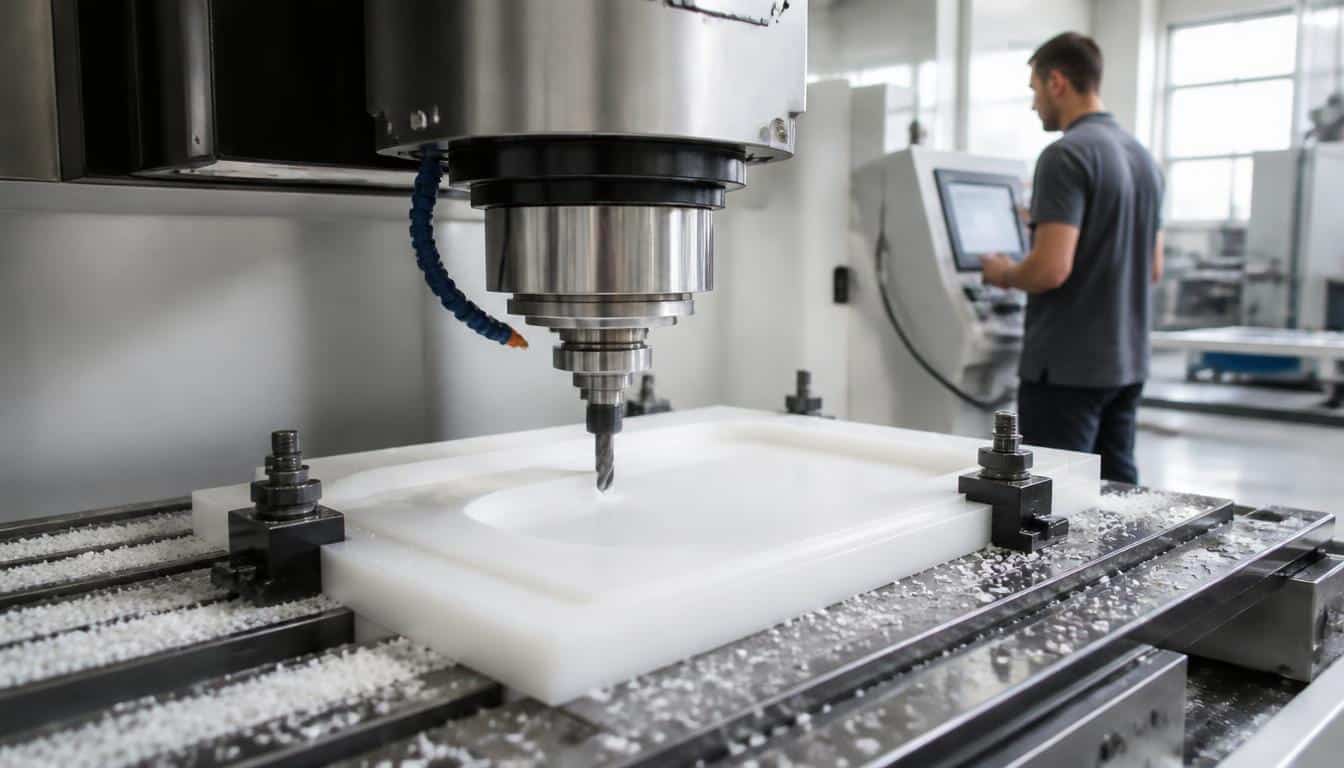 Usinage des thermoplastiques : procédé, CNC et choix